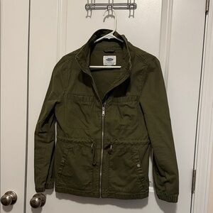 Old Navy Forest Green Utility Jacket